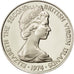 BRITISH VIRGIN ISLANDS, 5 Cents, 1974, Franklin Mint, KM #2, MS(65-70),...