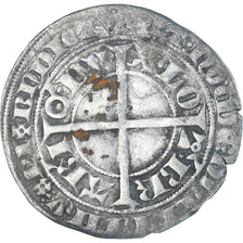 Münze, Frankreich, BRABANT, Jean III, Gros, 1312-1355, Bruxelles, S+, Silber