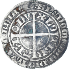 Munten, Frankrijk, BRABANT, Jean III, Gros, 1312-1355, Bruxelles, FR+, Zilver