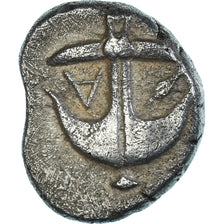 Monnaie, Thrace, Drachme, ca. 380-350 BC, Apollonia Pontika, TTB+, Argent
