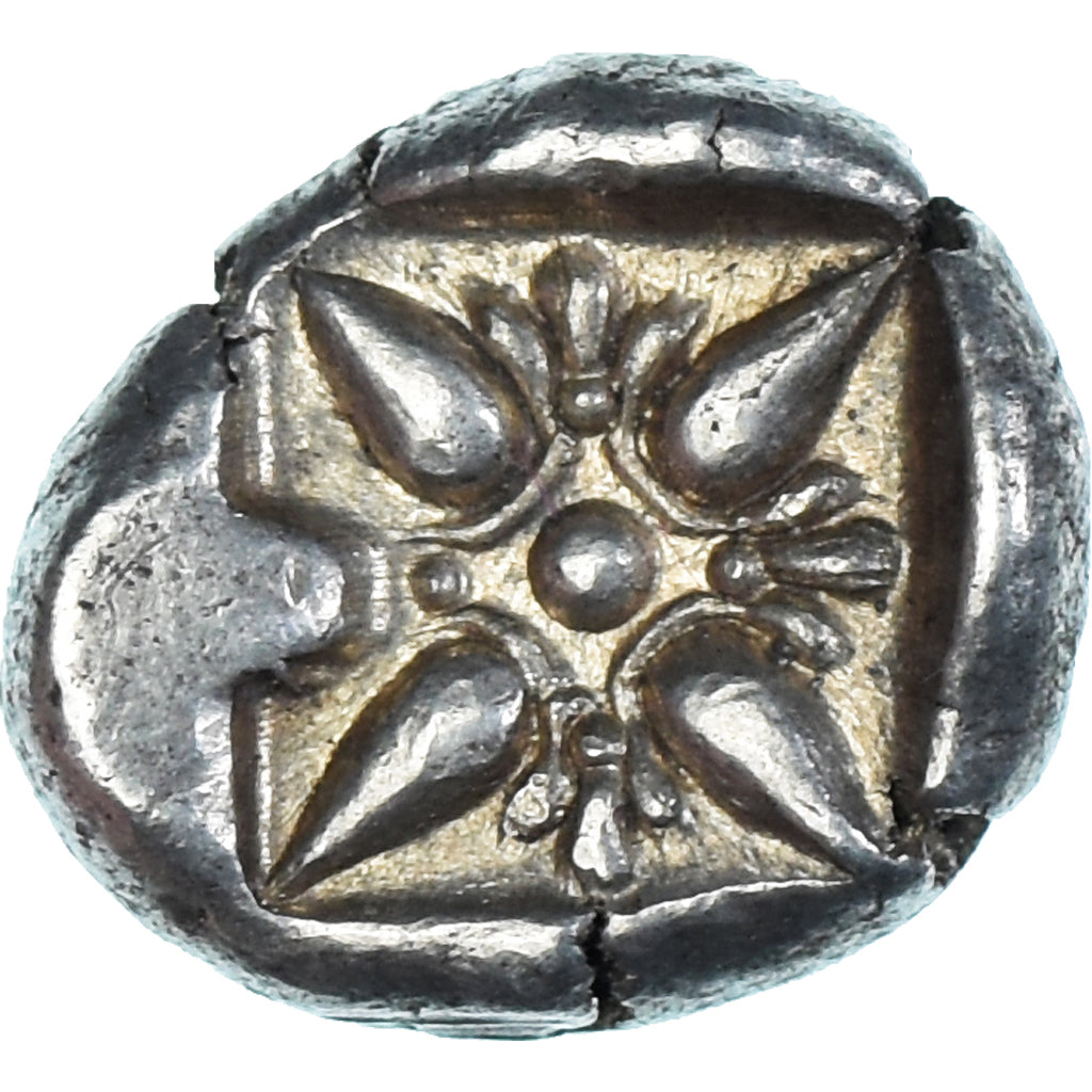 Monnaie, Ionie, Obole, 5ème-4ème siècles AV JC, Milet, SUP, Argent