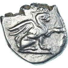 Coin, Ionia, Obol, 4th-3rd century BC, Teos, AU(50-53), Silver
