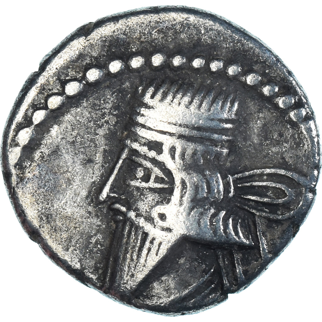 Moeda, Pártia (Reino de), Vologases III, Drachm, 105-147, Ekbatana, VF(30-35)