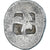 Monnaie, Thrace, Trihémiobole, 480 BC, Thasos, TTB+, Argent, Sear:1302