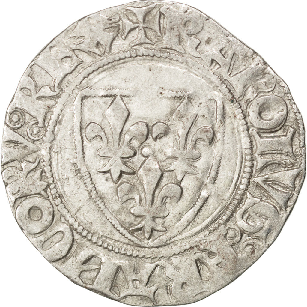 FRANCE, Blanc, Troyes, EF(40-45), Billon, Duplessy #377A, 3.20