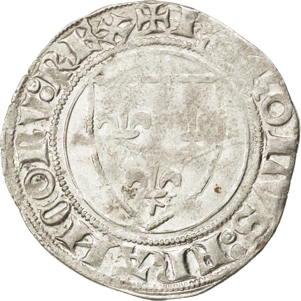 FRANCE, Blanc, Tournai, VF(20-25), Billon, Duplessy #377A, 3.19