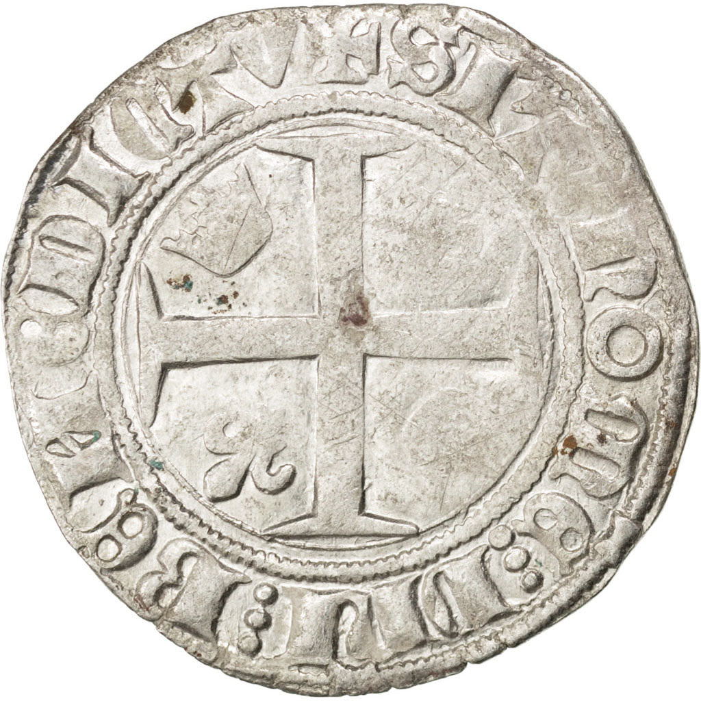 FRANCE, Blanc, Tournai, VF(20-25), Billon, Duplessy #377A, 3.19