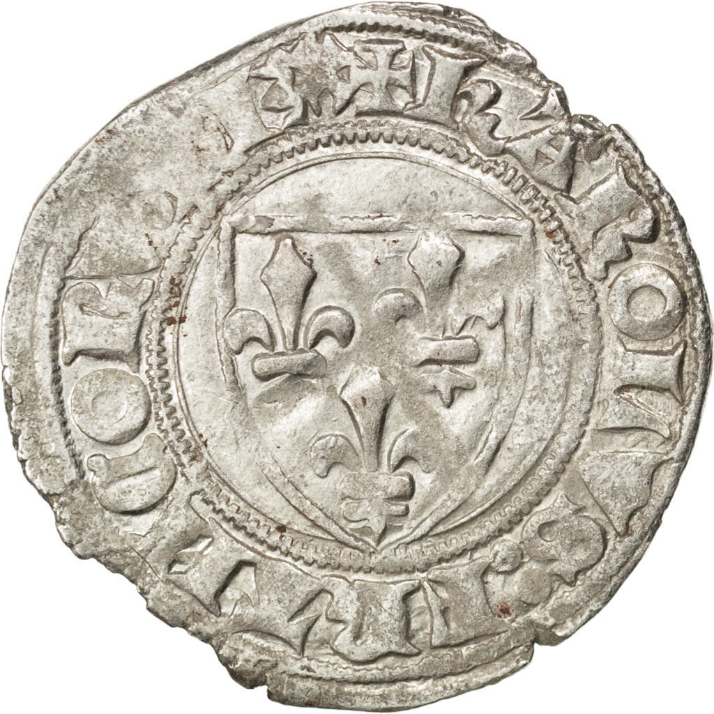 FRANCE, Blanc, Tournai, EF(40-45), Billon, Duplessy #377A, 3.24