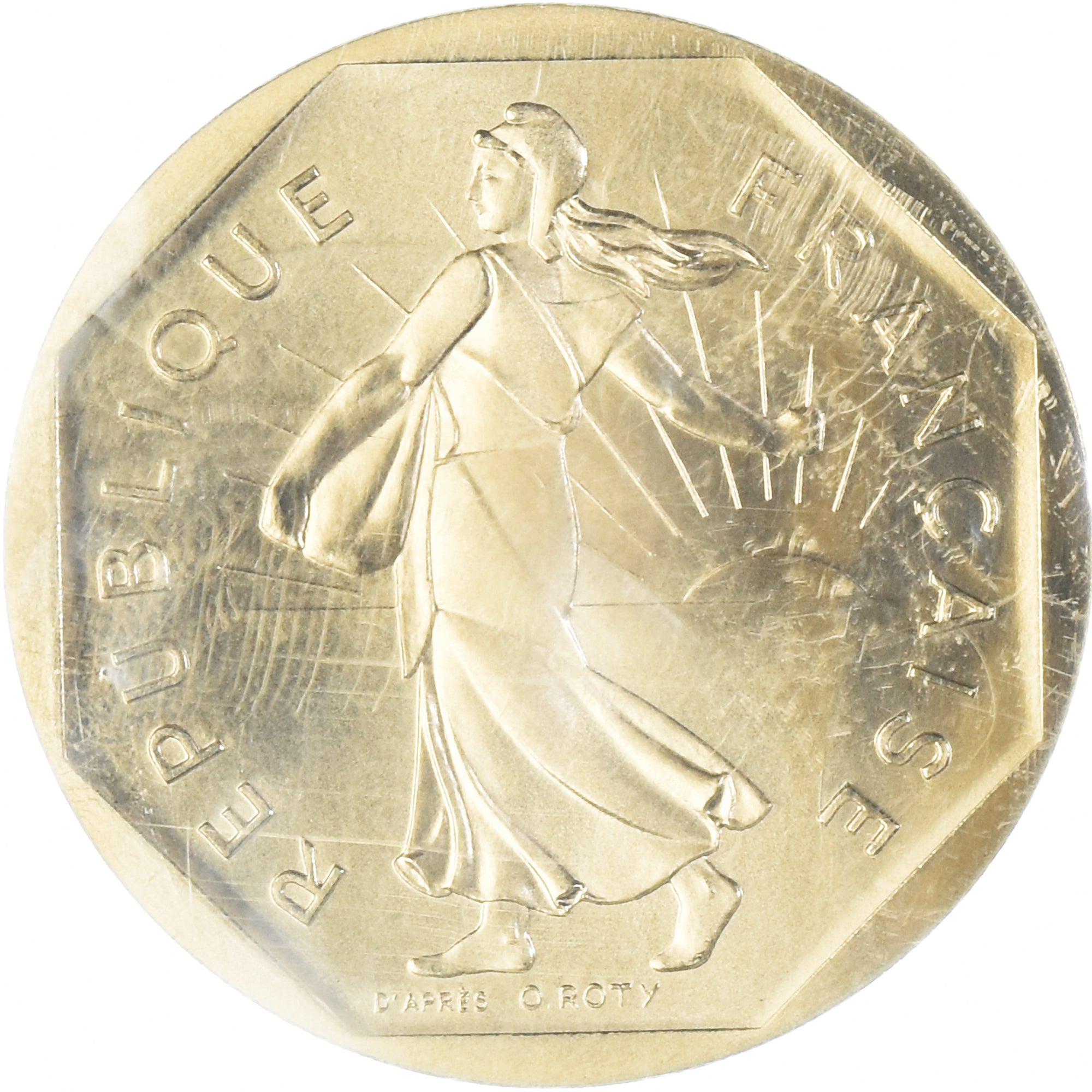Coin, France, Semeuse, 2 Francs, 1979, Monnaie de Paris, MS(65-70), Gold