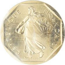 Coin, France, Semeuse, 2 Francs, 1979, Monnaie de Paris, MS(65-70), Gold