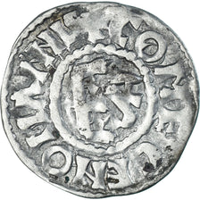 Coin, France, Maine, Herbert I, Denier, ND (1015-1246), Le Mans, VF(30-35)