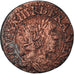 Munten, Frankrijk, Louis XIII, Double Tournois, 1638, FR+, Koper, Gadoury:11