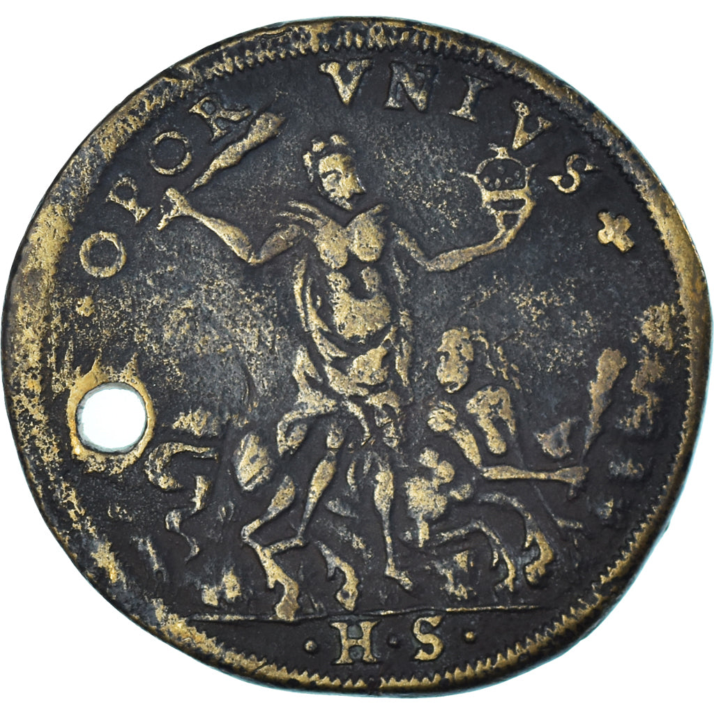 Germany, Nuremberg token, Louis XIII, VF(30-35), Brass