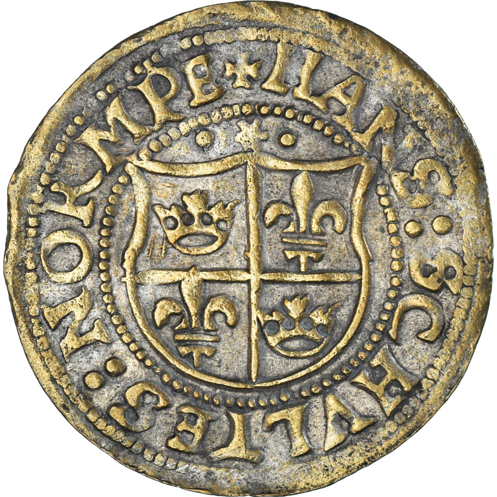 Deutschland, Nuremberg token, Hans Schultes, SS, Messing