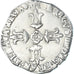 Munten, Frankrijk, Henri IV, 1/4 Ecu, 1603, ZF, Zilver, Gadoury:597