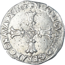 Münze, Frankreich, Henri IV, 1/4 Ecu, 1602, Bayonne, SS, Silber, Gadoury:597