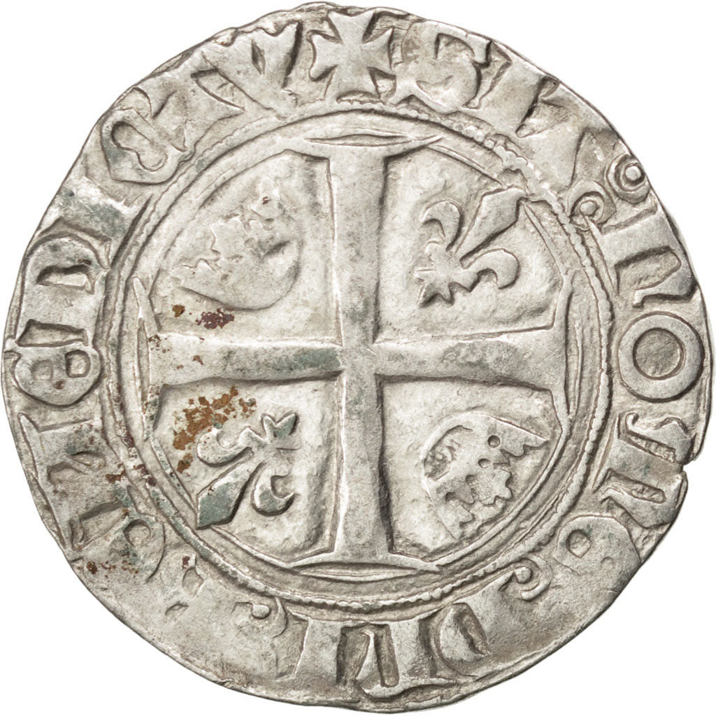 Coin, France, Blanc, Saint André Villeneuve Les Avignon, EF(40-45), Billon