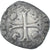 Moneda, Francia, Henri IV, Douzain du Dauphiné aux 2 H, 1594, Grenoble, BC+