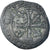 Monnaie, France, Charles VIII, Dizain Karolus, 1488, Saint-Lô, TB+, Billon
