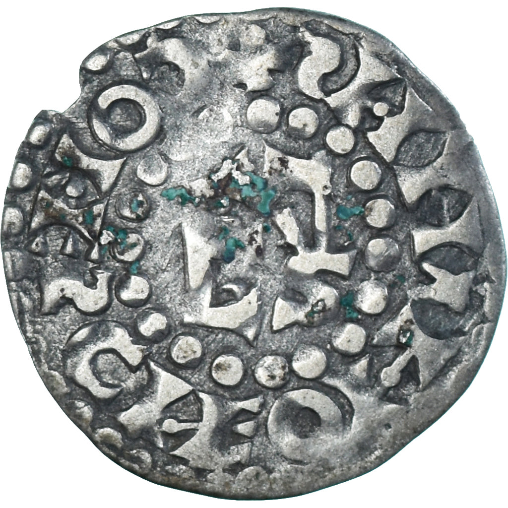 Coin, France, Maine, Herbert I, Denier, Le Mans, légende rétrograde