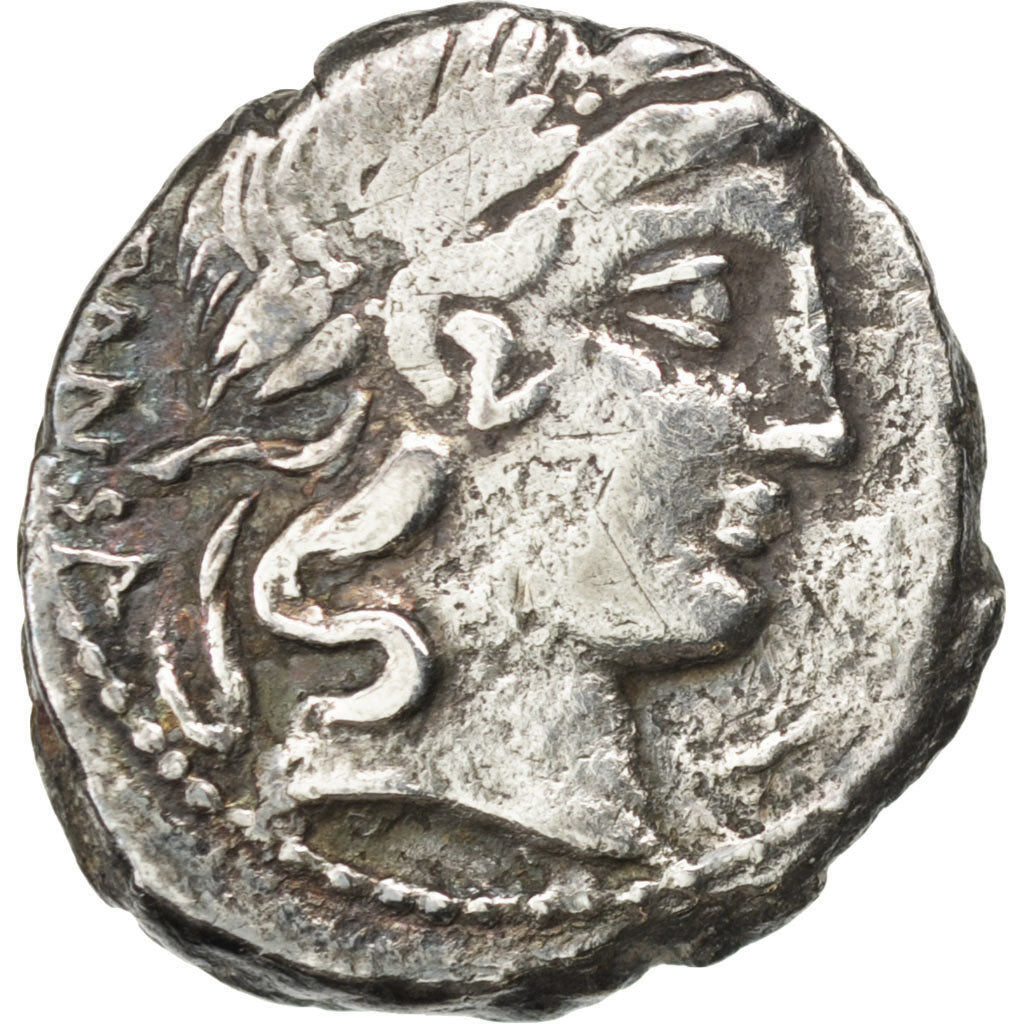 Moneda, Vibia, Denarius, Roma, BC+, Plata, Babelon:2