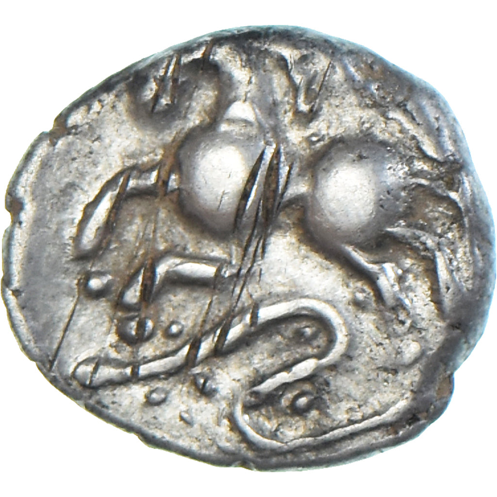 Coin, Sequani, Quinarius, 1st century BC, TOGIRIX, EF(40-45), Silver