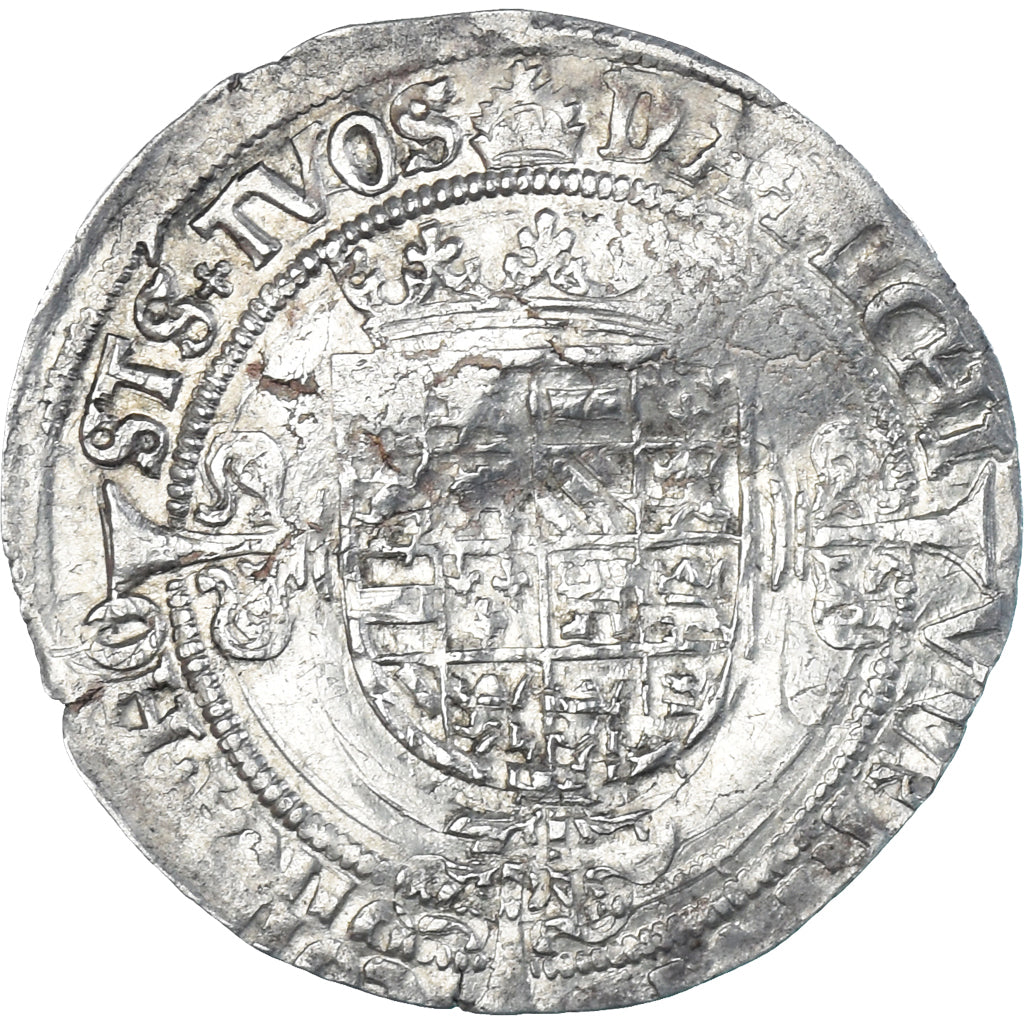 Coin, Netherlands, duché de Brabant, Charles Quint, Real, 1521-1545, Anvers