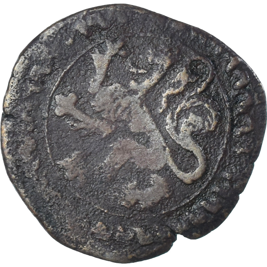Moneta, Paesi Bassi, Charles Quint, Courte, 154(?), MB+, Rame