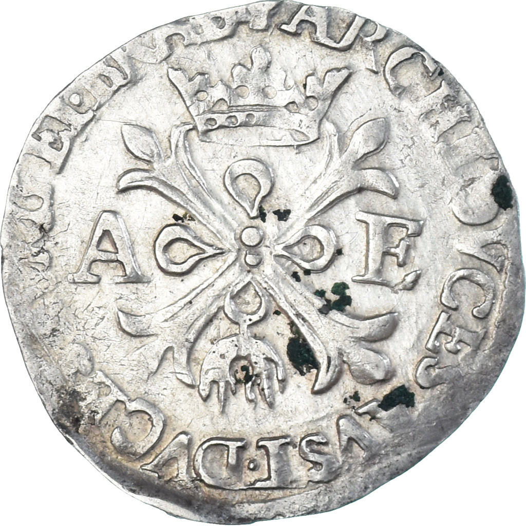 Coin, Spanish Netherlands, Albert & Isabella, Real, 1601-1609, Anvers