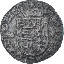 Coin, Spanish Netherlands, Albert & Isabella, Liard, Oord, 1608, Maastricht
