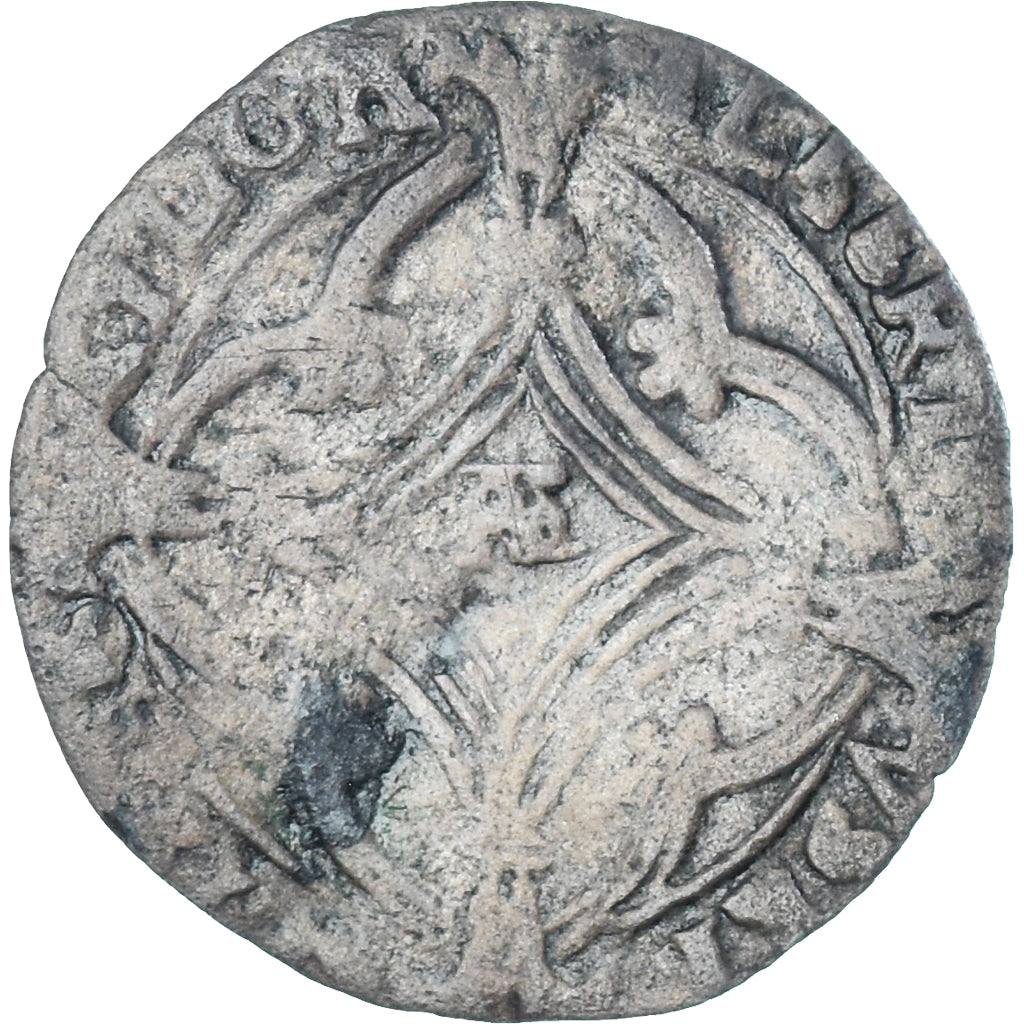 Moneta, Paesi Bassi Spagnoli, Albert & Isabella, Patard, 1616, Tournai, MB+