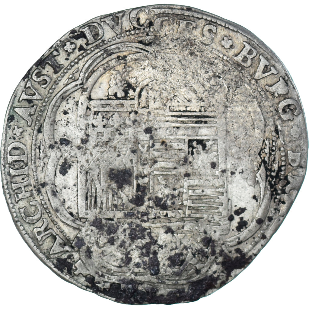 Coin, Spanish Netherlands, Albert & Isabella, 3 Patards, 1616, Bois-Le-Duc