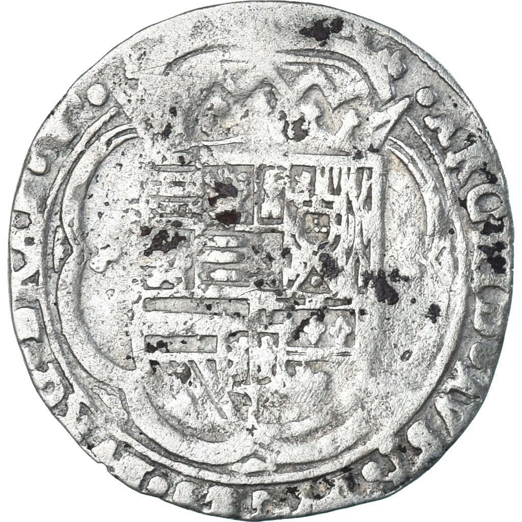 Coin, Spanish Netherlands, Albert & Isabella, 3 Patards, 16(??), Brussels