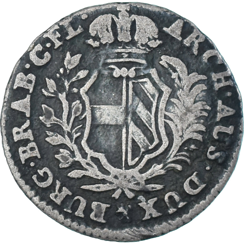 Coin, Austrian Netherlands, Maria Theresa, 10 Liards, 10 Oord, 1751, Bruges