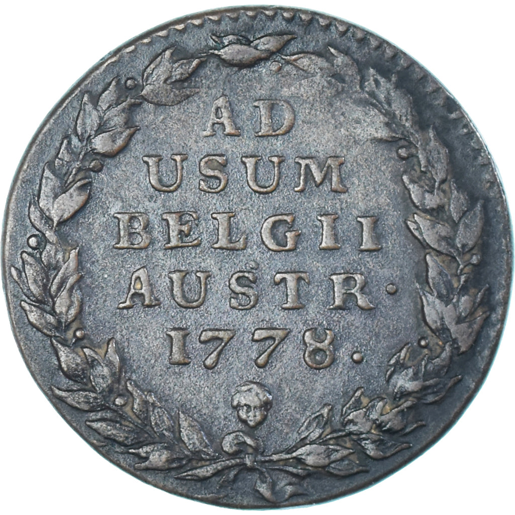 Coin, Austrian Netherlands, Maria Theresa, 2 Liards, 2 Oord, 1778, Brussels