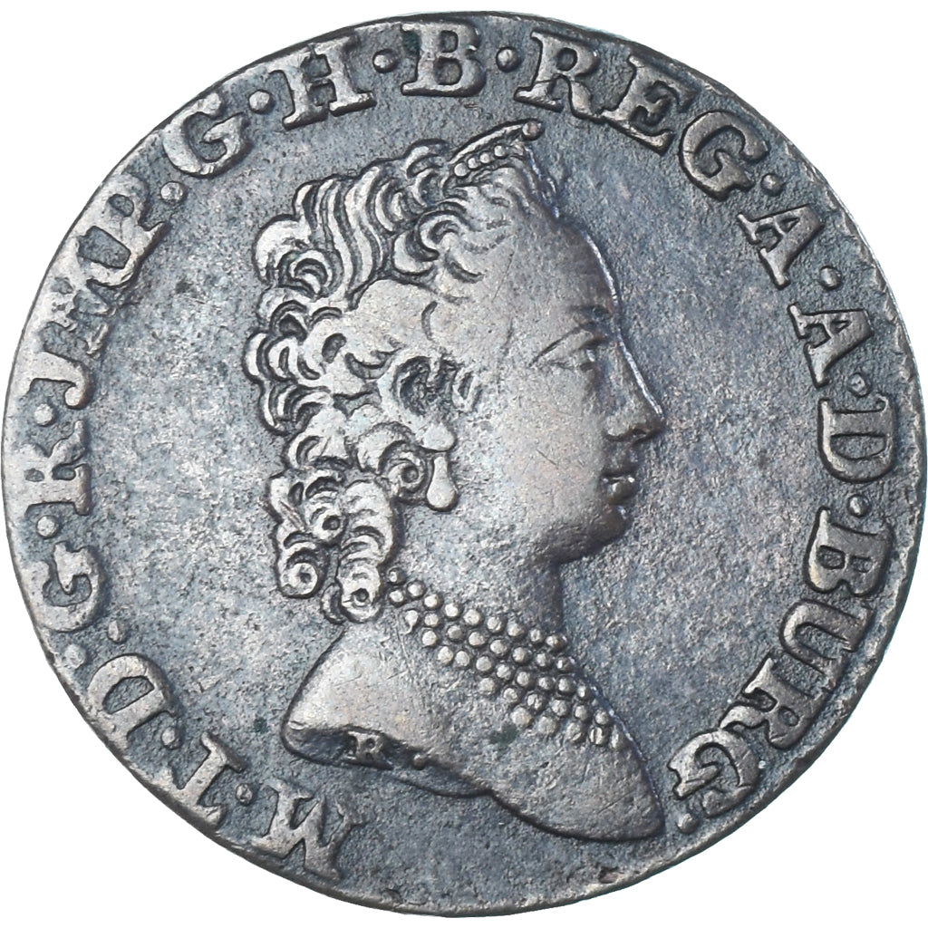 Coin, Austrian Netherlands, Maria Theresa, 2 Liards, 2 Oord, 1750, Bruges