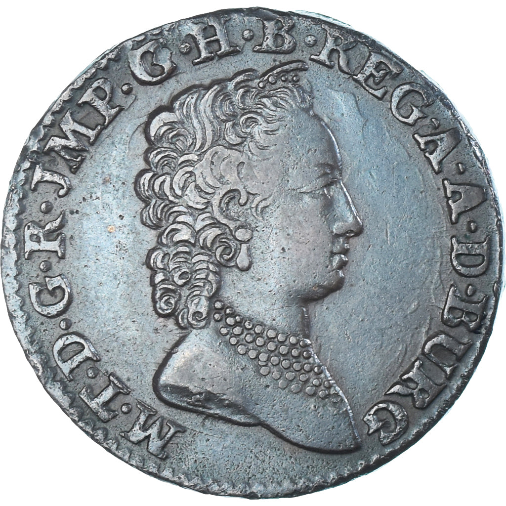 Coin, Austrian Netherlands, Maria Theresa, 2 Liards, 2 Oord, 1750, Bruges