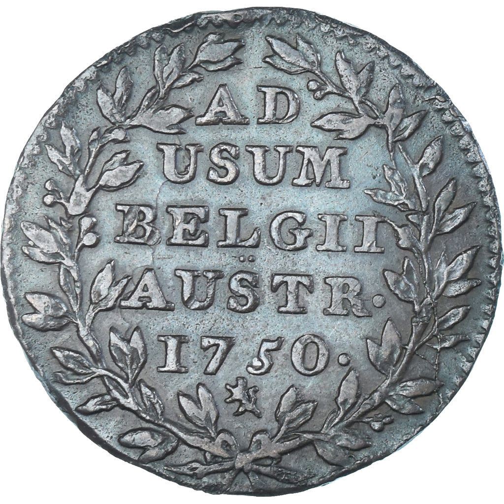 Coin, Austrian Netherlands, Maria Theresa, 2 Liards, 2 Oord, 1750, Bruges
