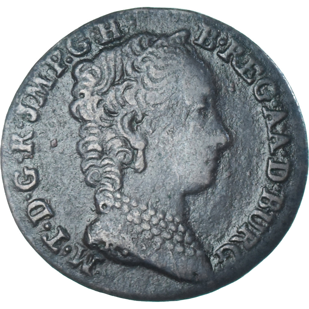 Coin, Austrian Netherlands, Maria Theresa, Liard, Oord, 1750, Anvers, VF(30-35)