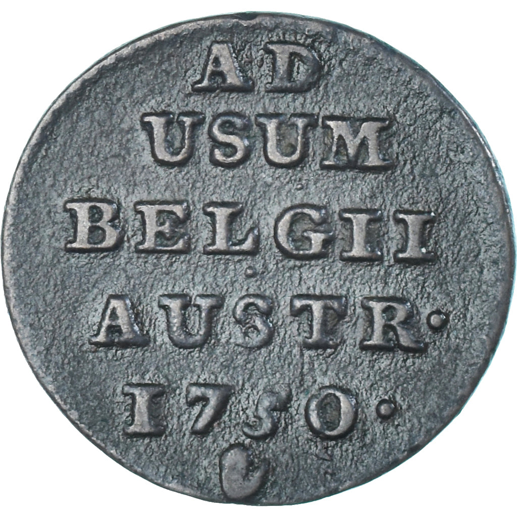 Coin, Austrian Netherlands, Maria Theresa, Liard, Oord, 1750, Anvers, VF(30-35)