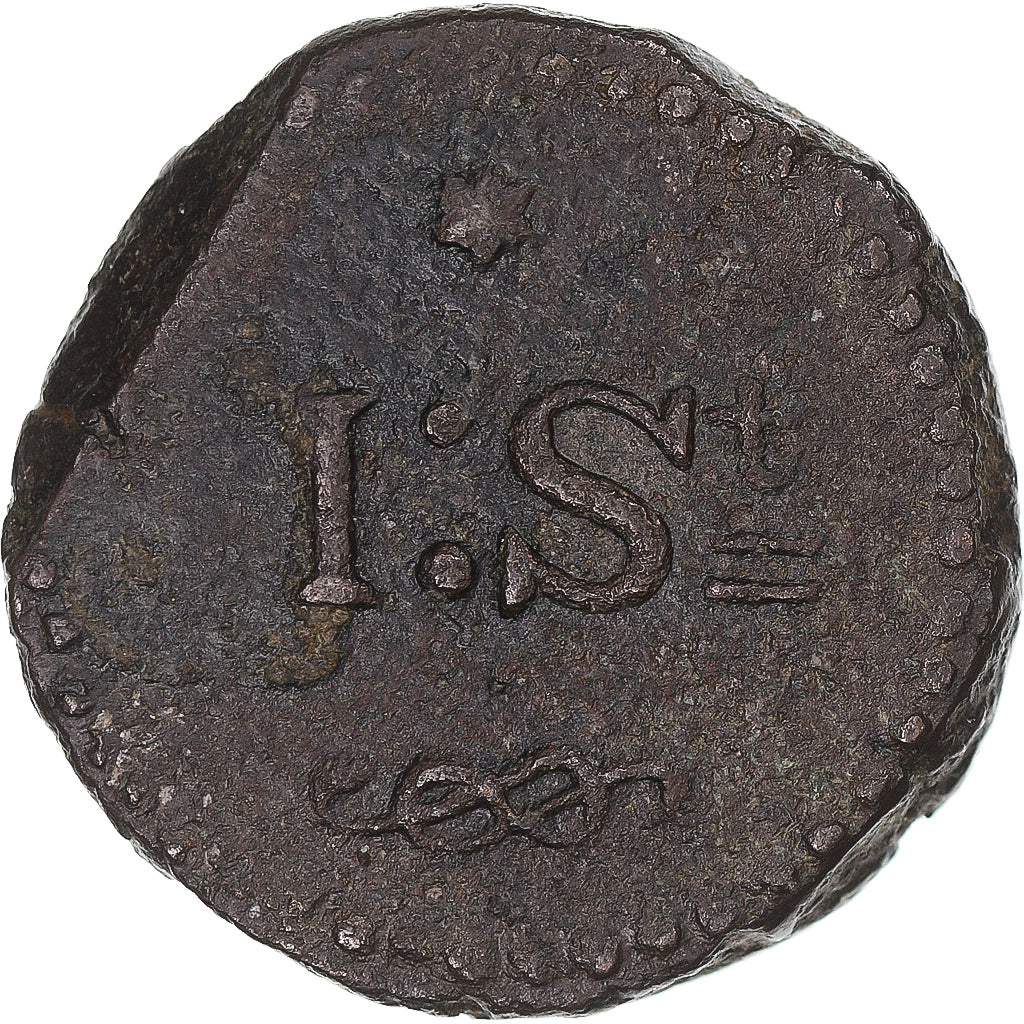 Münze, NETHERLANDS EAST INDIES, JAVA, Stuiver, 1800, SS, Lead-Bronze, KM:205