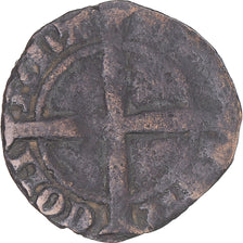 Coin, Flanders, Louis I, Mite, 1304-1346, Aalst, VF(20-25)