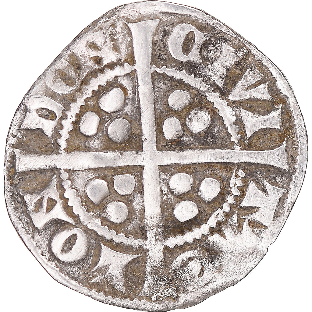 Monnaie, Grande-Bretagne, Edward I, II, III, Penny, Londres, TB+, Argent