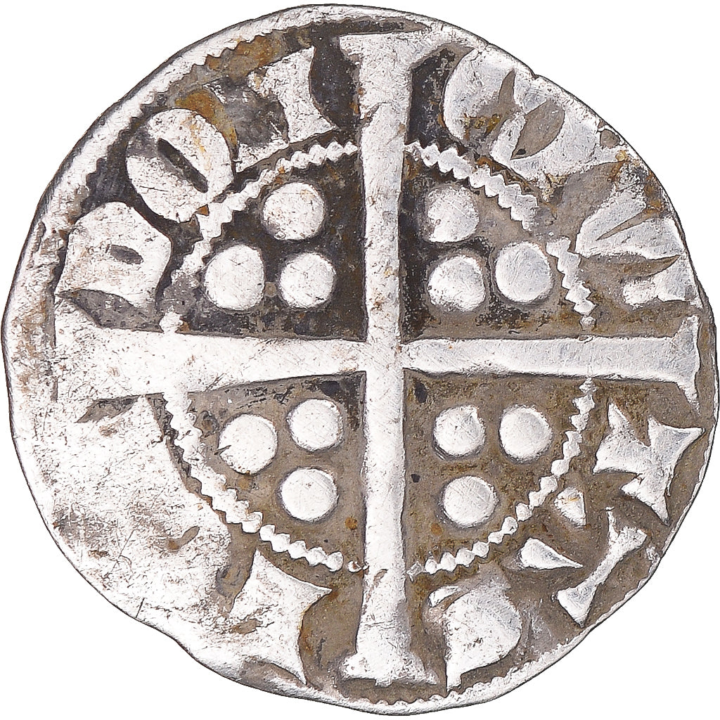 Moneta, Gran Bretagna, Edward I, II, III, Penny, London, MB+, Argento