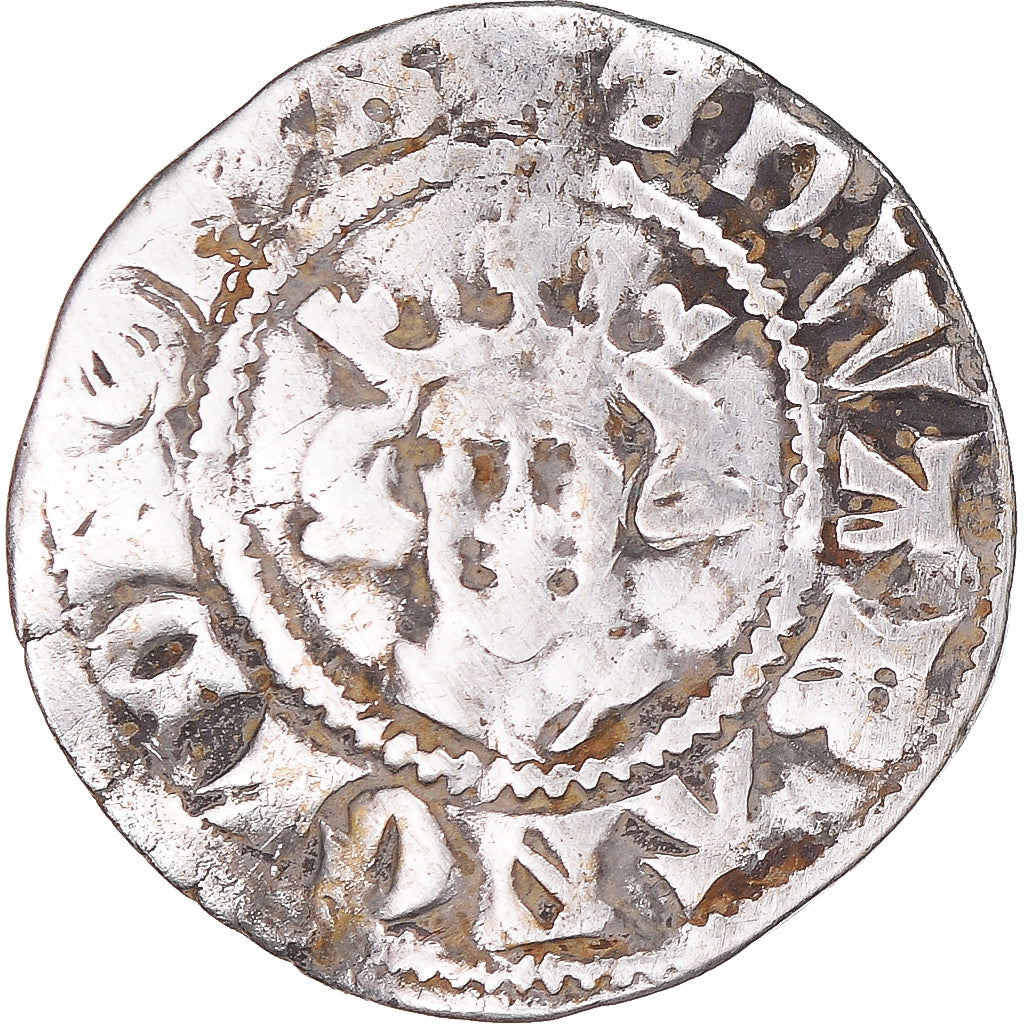 Coin, Great Britain, Edward I, II, III, Penny, London, VF(30-35), Silver