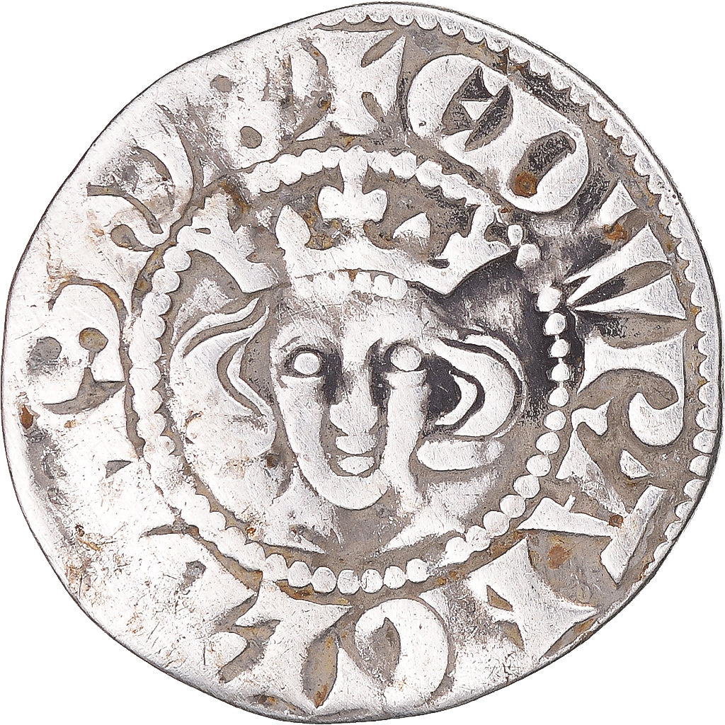 Coin, Great Britain, Edward I, II, III, Penny, London, VF(30-35), Silver