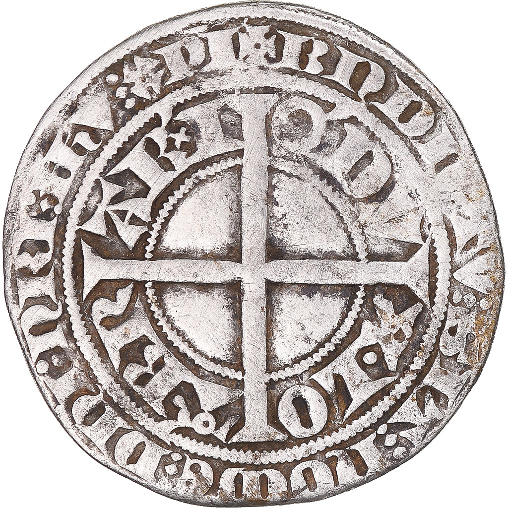 Moneta, Francja, duché de Brabant, Jean III, Gros compagnon au lion, 1312-1355