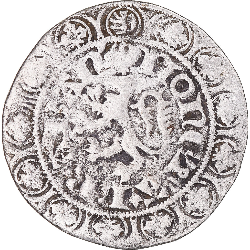 Moneta, Francja, duché de Brabant, Jean III, Gros compagnon au lion, 1312-1355