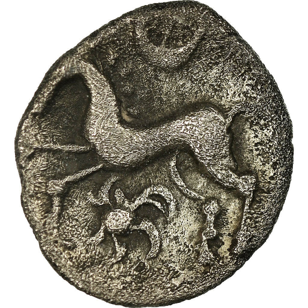 Coin, Bellovaci, 1/4 Stater, VF(20-25), Silver, Latour:manque