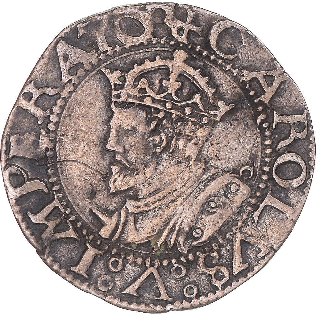 Monnaie, Régions françaises, Franche-Comté, Carolus, 1543, Besançon, TTB+